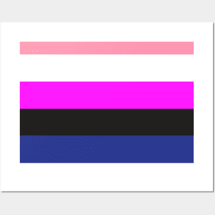 Genderfluid Pride Posters and Art